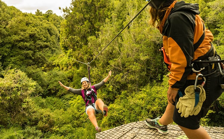 Best New Zealand adventure activities-Rotorua Canopy Tours