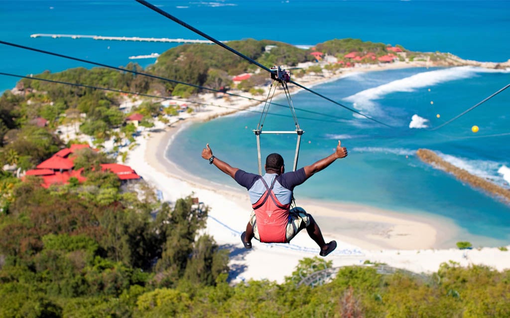 best-ziplining-locations-in-the-world-dragons-breath-ziplining-labadee, Haiti - ziplining locations