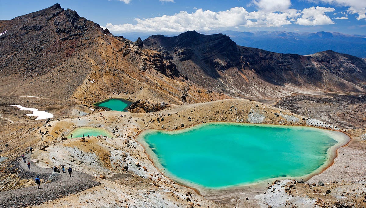 Rotorua walks and Attractions -Tongariro-Alpine-Crossing