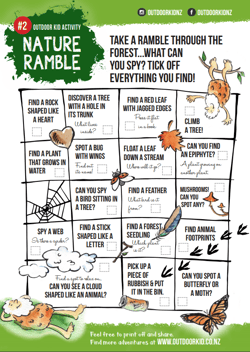 Nature Ramble outdoor activity