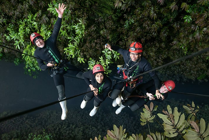 New Zealand adventures lost world waitomo