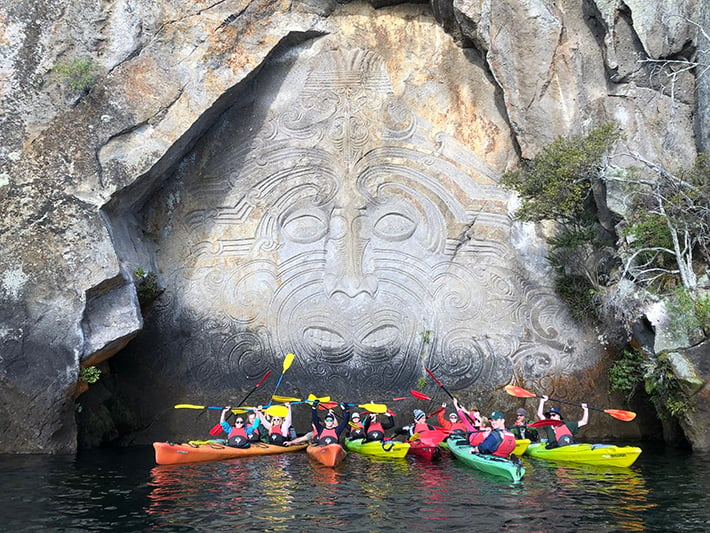 New Zealand adventures taupo kayaking