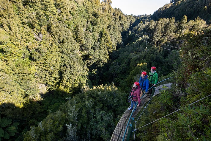 New Zealand selfie spots Ultimate Canopy Tour Rotorua