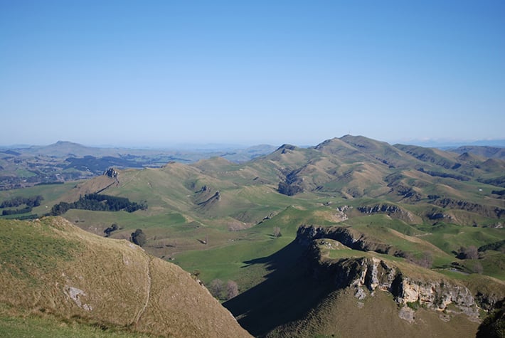 New Zealand selfie spots te mata peak