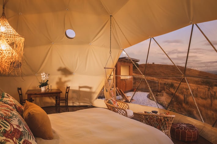 Proposal ideas New Zealand glamping