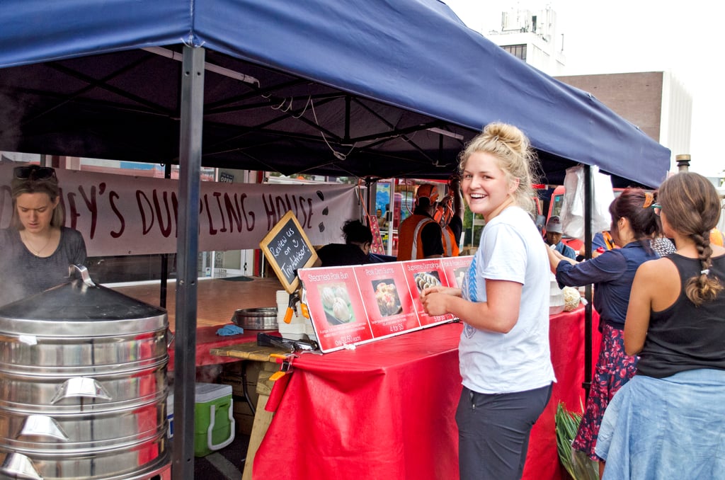 dumplings at the night markets